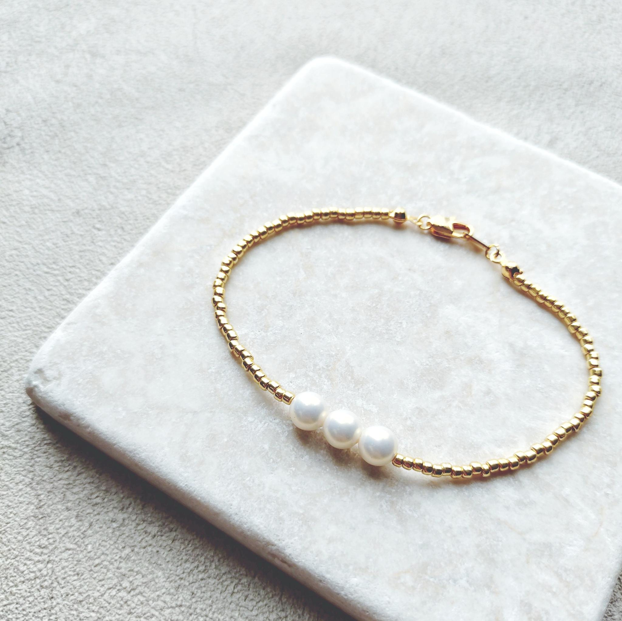 Beads Bracelet（6mmパール） | 3枚目